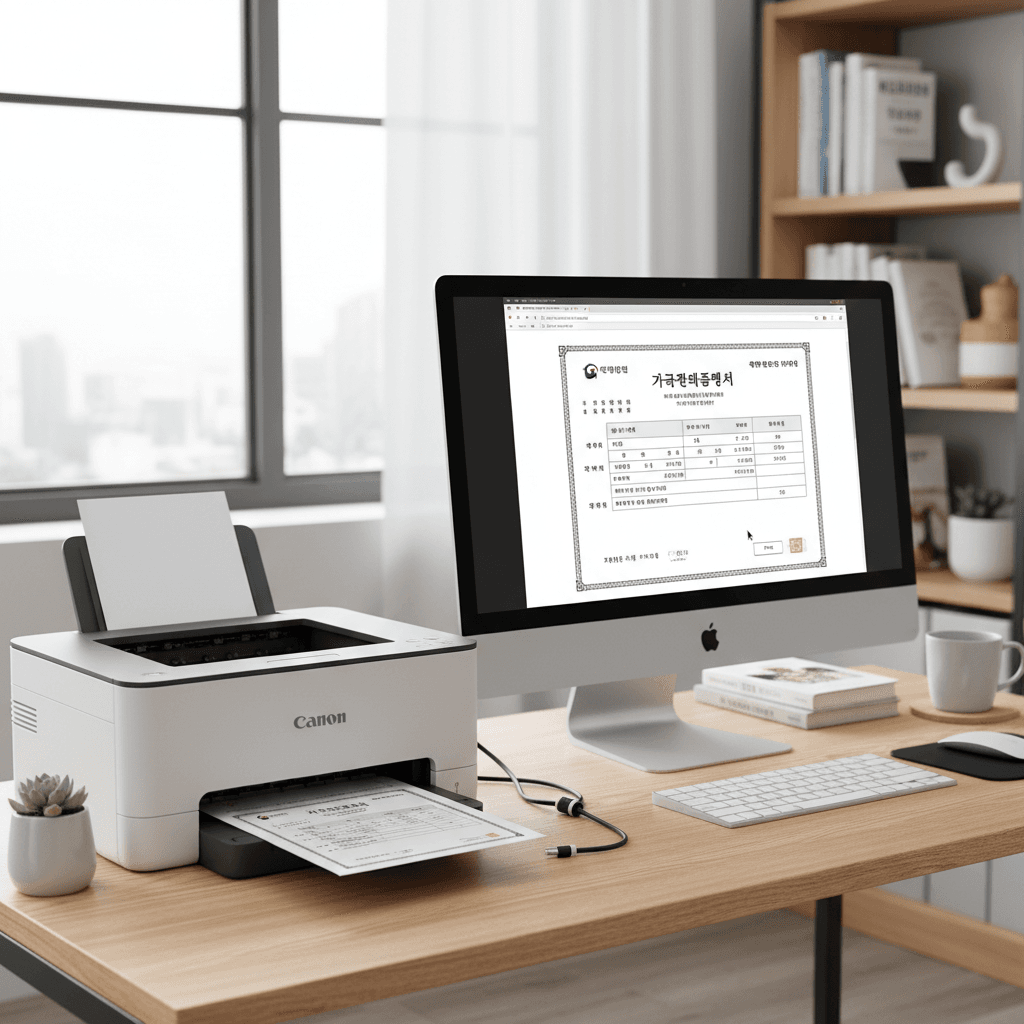 가족관계증명서 인터넷발급 7