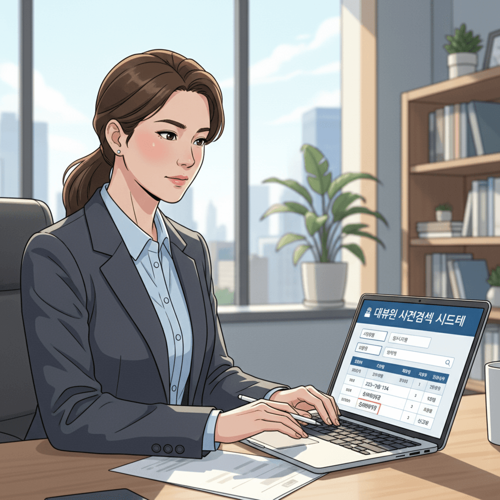 대법원 나의사건검색 2