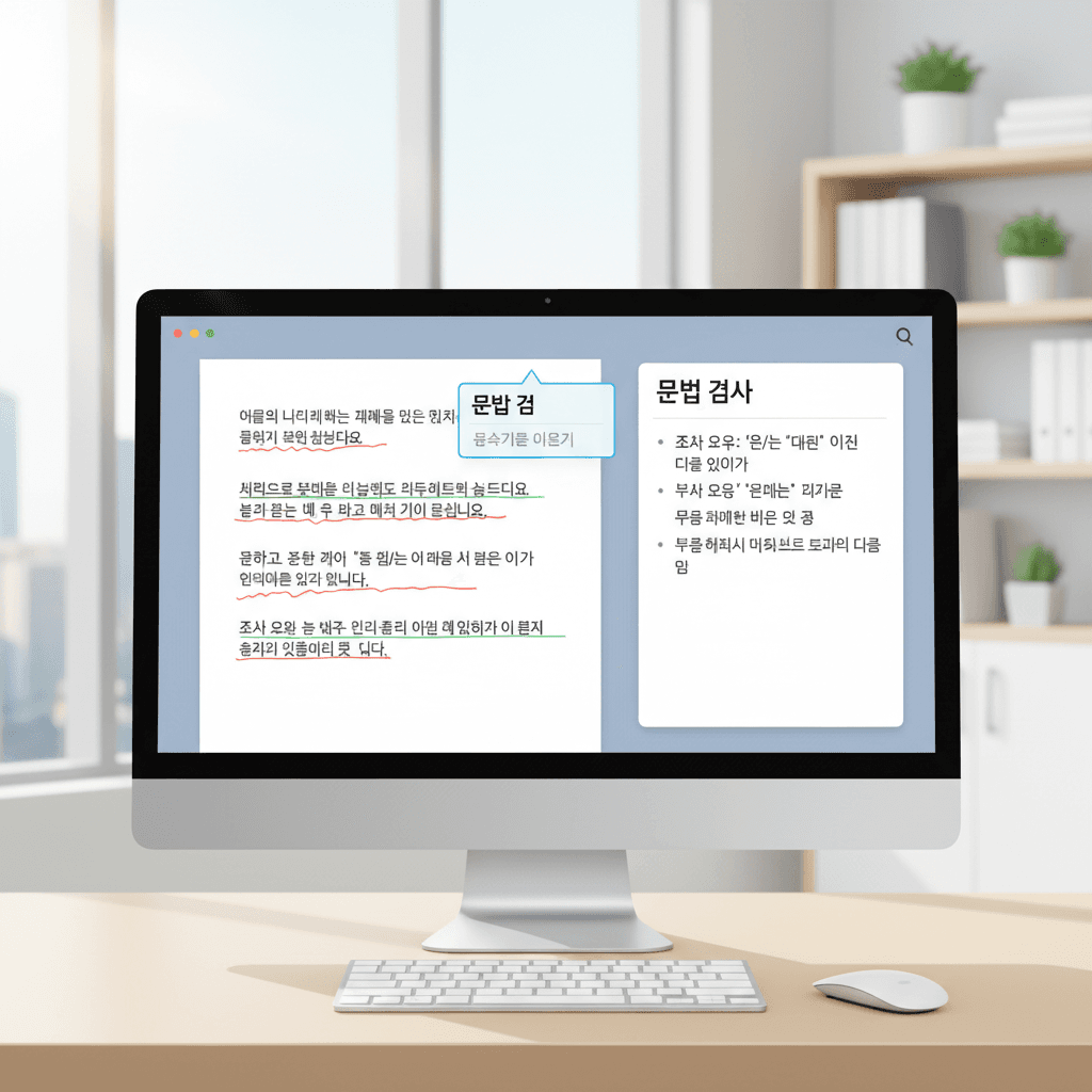 맞춤법 검사기 1