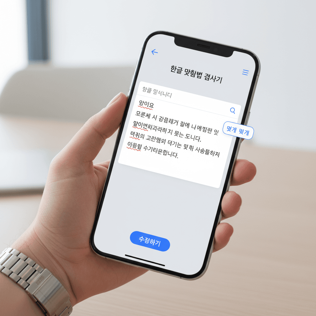 맞춤법 검사기 8