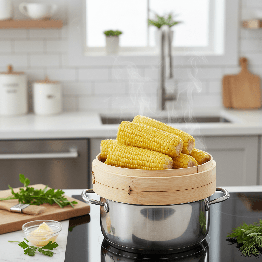 옥수수 삶는법 7