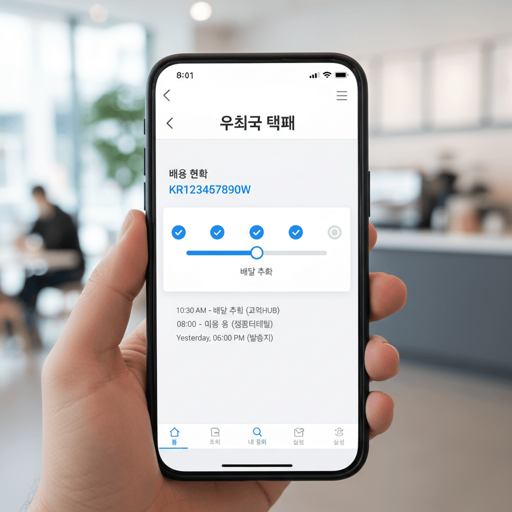 우체국 택배조회 2