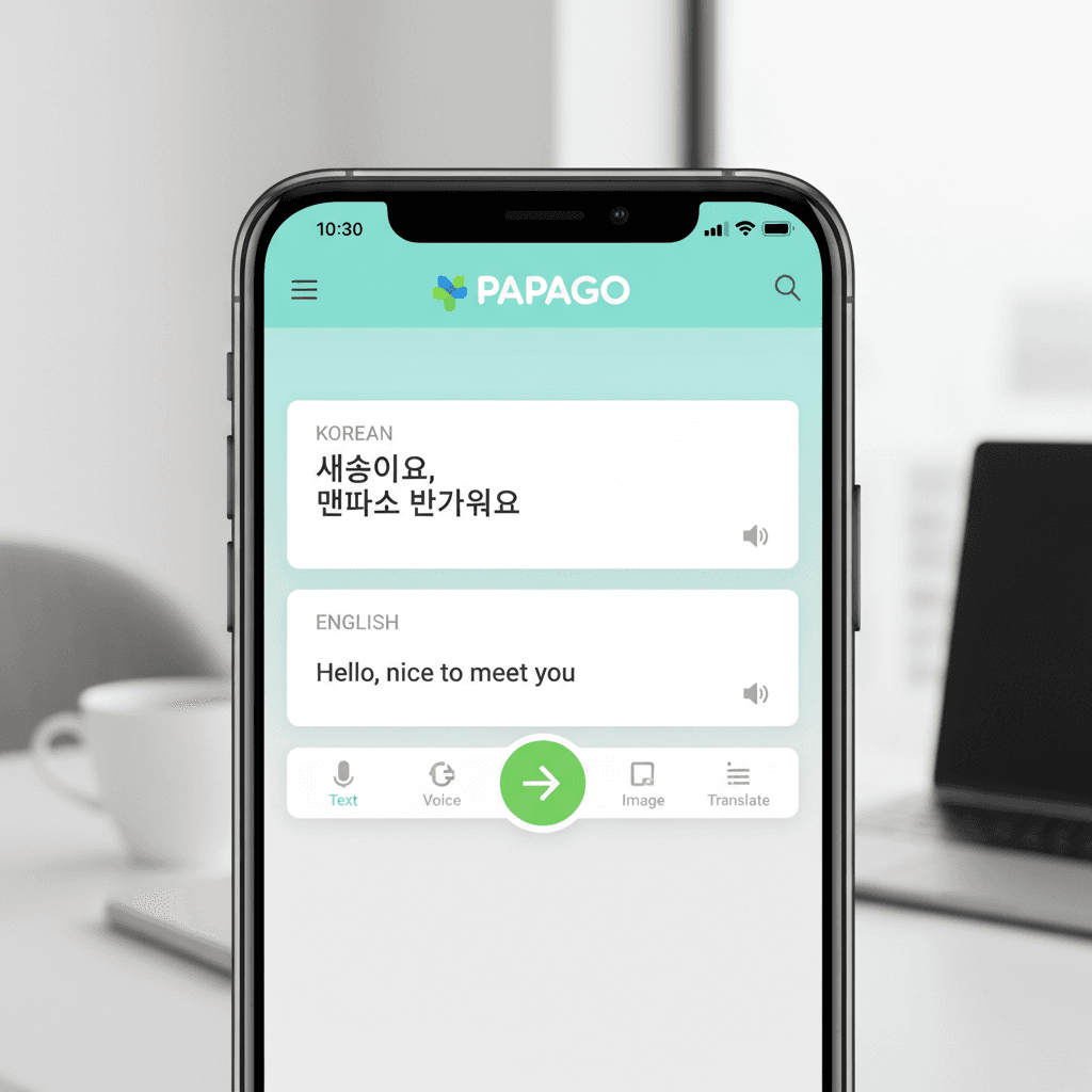 파파고 번역기 1